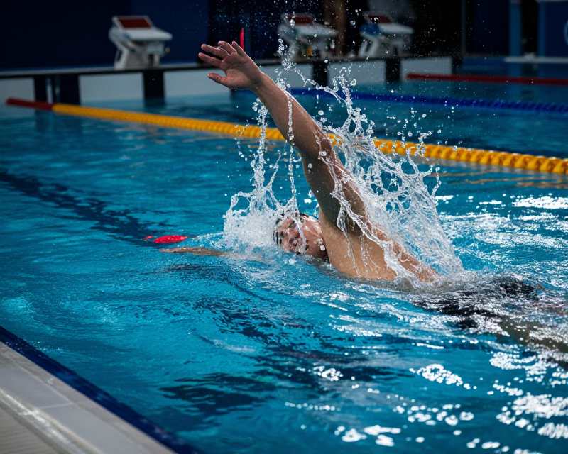 Cinematic Swimming Pool Motion