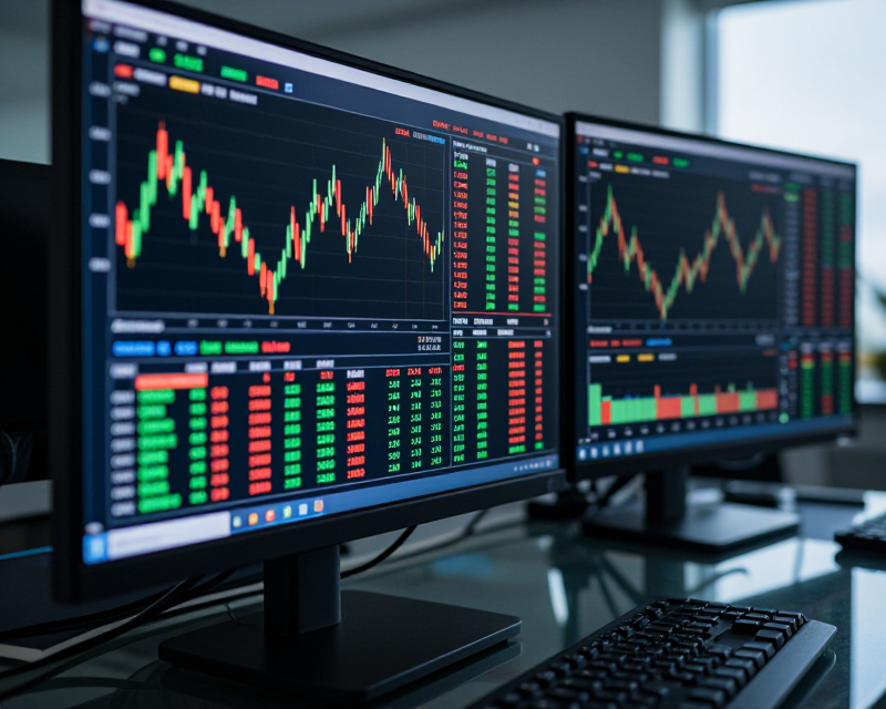 Financial Market Data Visualization