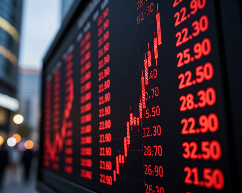 Stock Market Upward Trend in Seoul