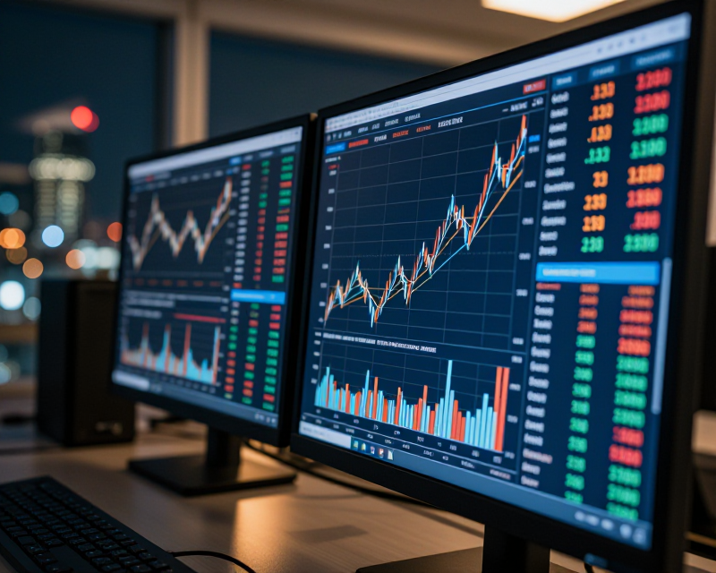 Financial Market Data Visualization
