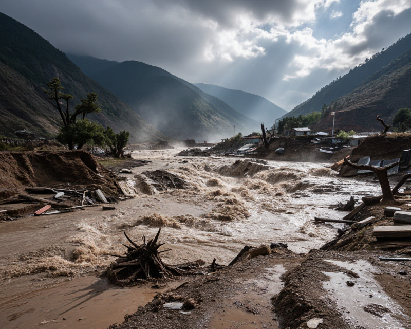 Nepal Flood Aftermath