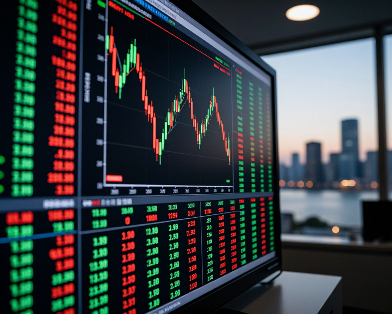 Stock Market Digital Display