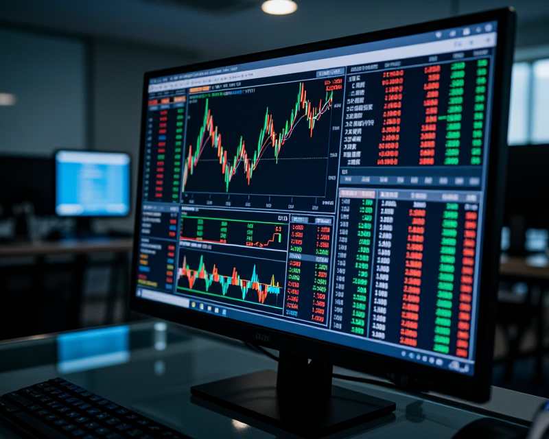 Financial Market Data Visualization
