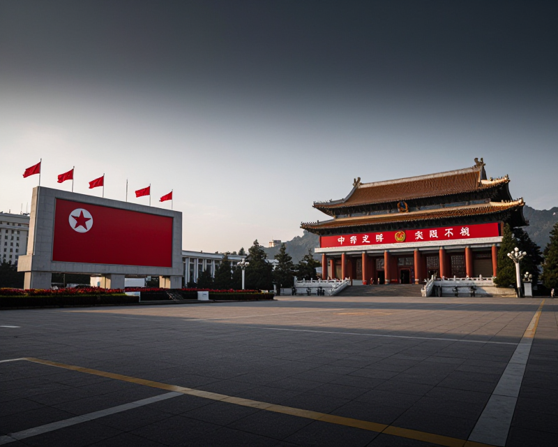 North Korea Anniversary Atmosphere