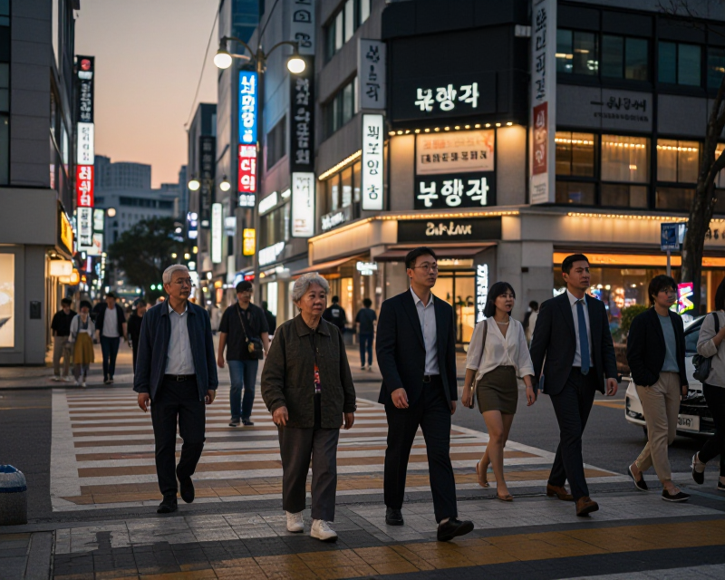 South Korean Urban Demographic Shift