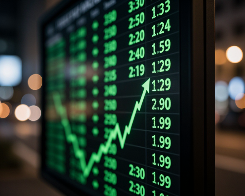Stock Market Upward Trend