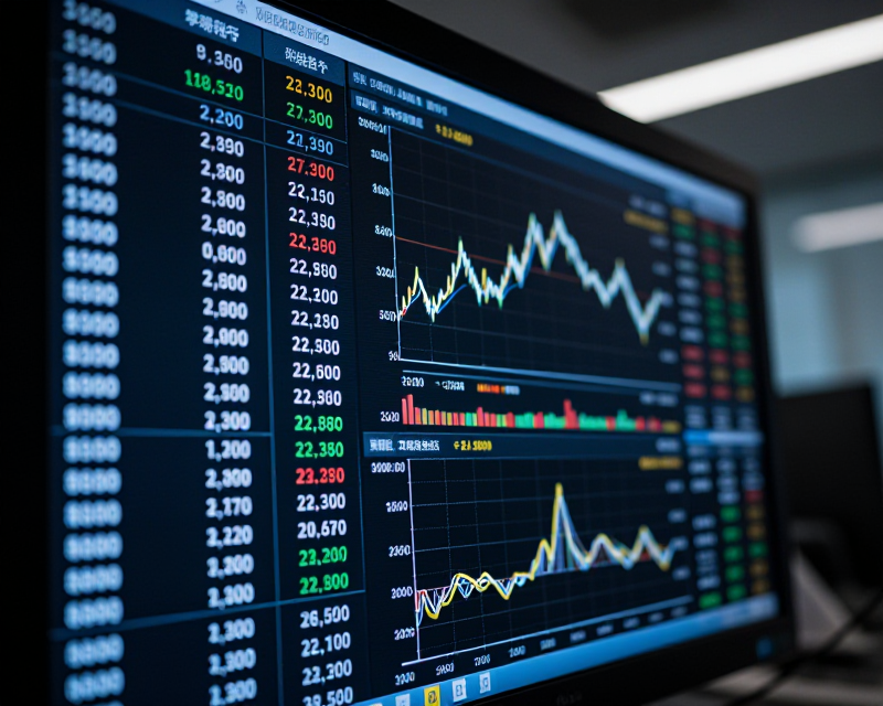 Financial Market Data Display