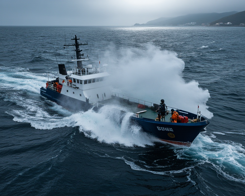 Busan Maritime Search Scene