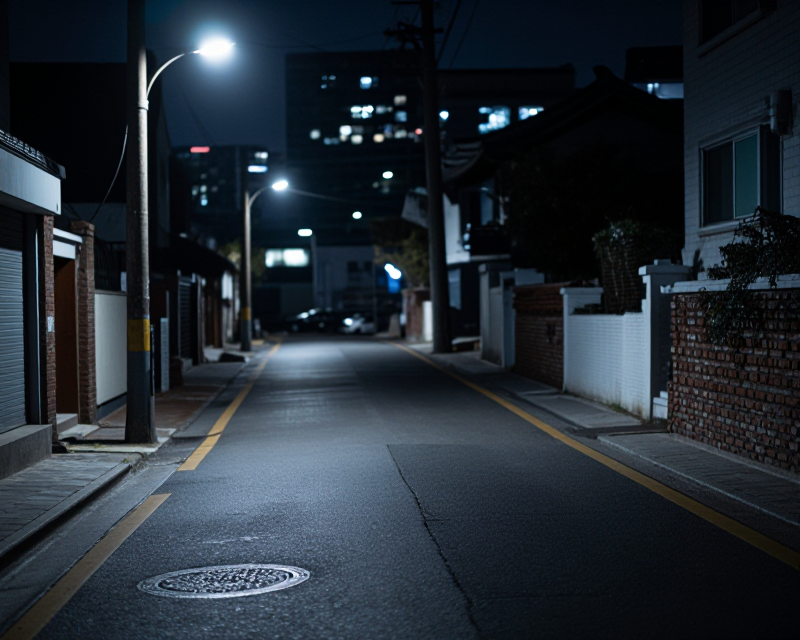 Atmospheric Crime Scene in Gyeongsan