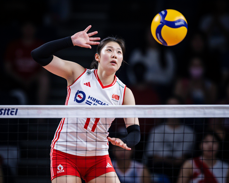 South Korean Volleyball Victory