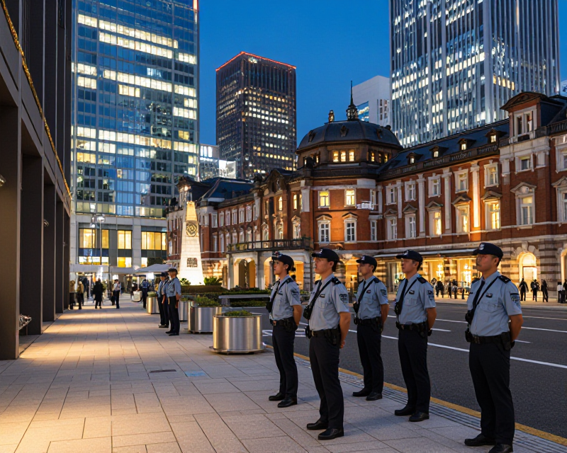 Nagoya Urban Security Atmosphere